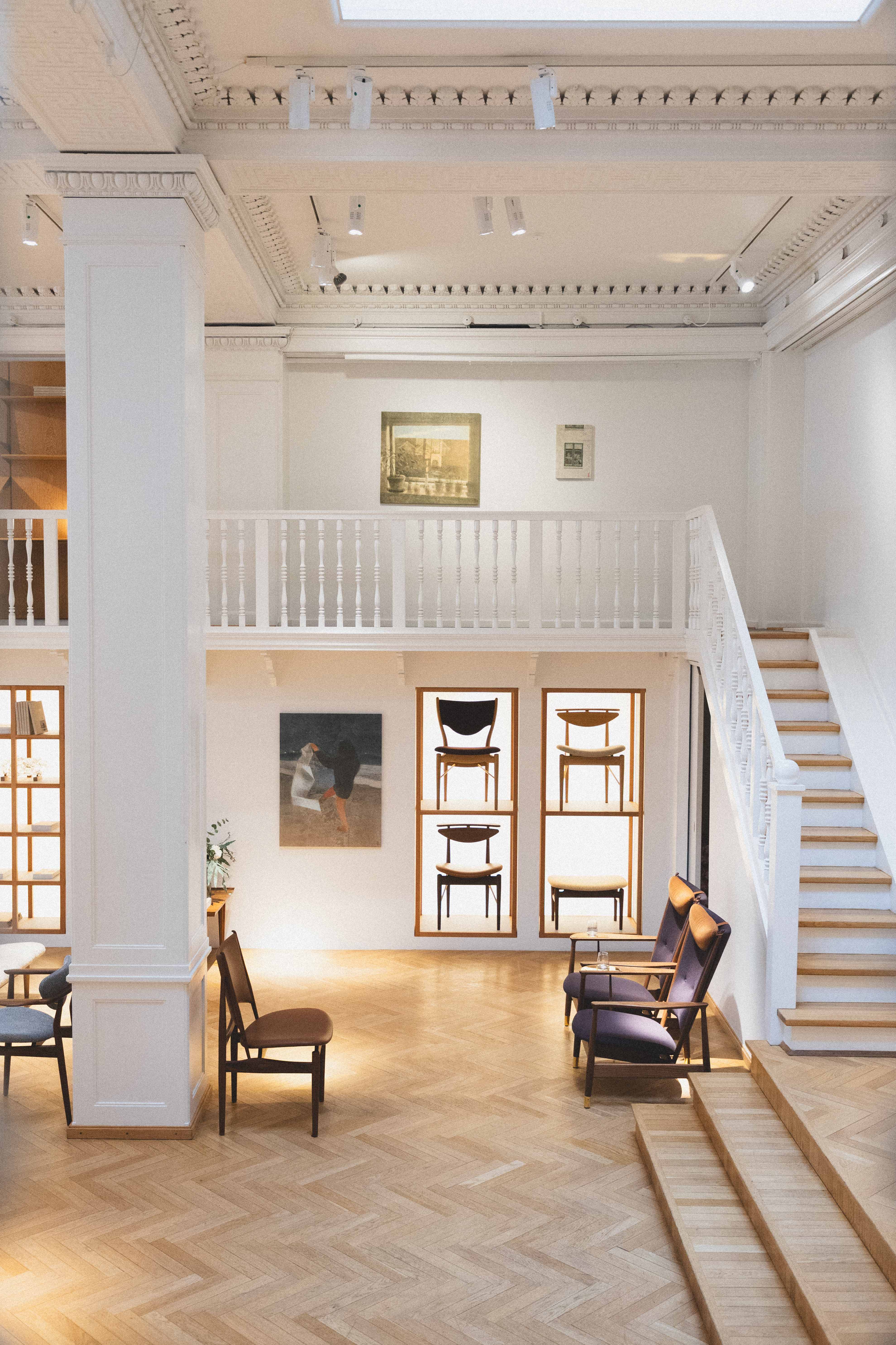 Installation view of After-hour Life at House of Finn Juhl, Copenhagen